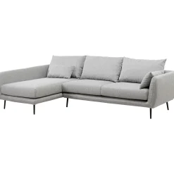KARE Design Canapés D Angle Amalfi Gauche Gris 275Cm New