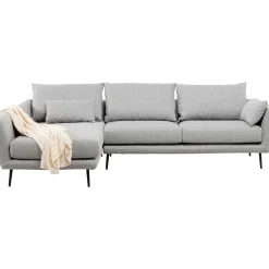 KARE Design Canapés D Angle Amalfi Gauche Gris 275Cm New