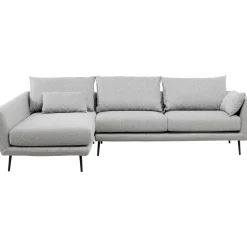 KARE Design Canapés D Angle Amalfi Gauche Gris 275Cm New