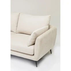 KARE Design Canapés D Angle Amalfi Gauche Creme 275Cm Clearance