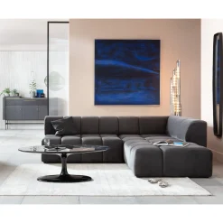 KARE Design Canapés D Angle Belami Velvet Gris Droit Clearance
