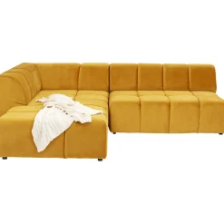 KARE Design Canapés D Angle Belami Velours Ambre Gauche Best