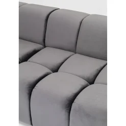 KARE Design Canapés D Angle Belami Velvet Gris Gauche New