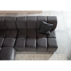 KARE Design Canapés D Angle Belami Velvet Gris Gauche New