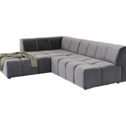 KARE Design Canapés D Angle Belami Velvet Gris Gauche New