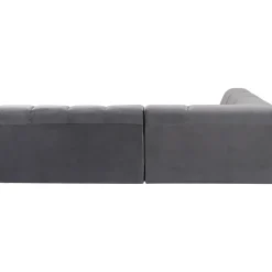 KARE Design Canapés D Angle Belami Velvet Gris Gauche New