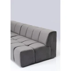 KARE Design Canapés D Angle Belami Velvet Gris Gauche New