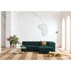 KARE Design Canapés D Angle Belami Vert Fonce Droite 265Cm Hot
