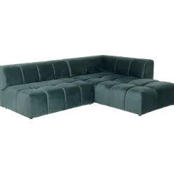 KARE Design Canapés D Angle Belami Vert Fonce Droite 265Cm Hot