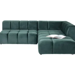KARE Design Canapés D Angle Belami Vert Fonce Droite 265Cm Hot