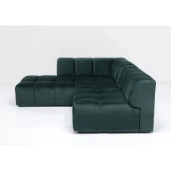 KARE Design Canapés D Angle Belami Vert Fonce Gauche 265Cm Clearance