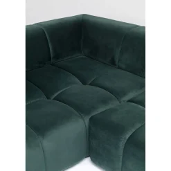 KARE Design Canapés D Angle Belami Vert Fonce Gauche 265Cm Clearance