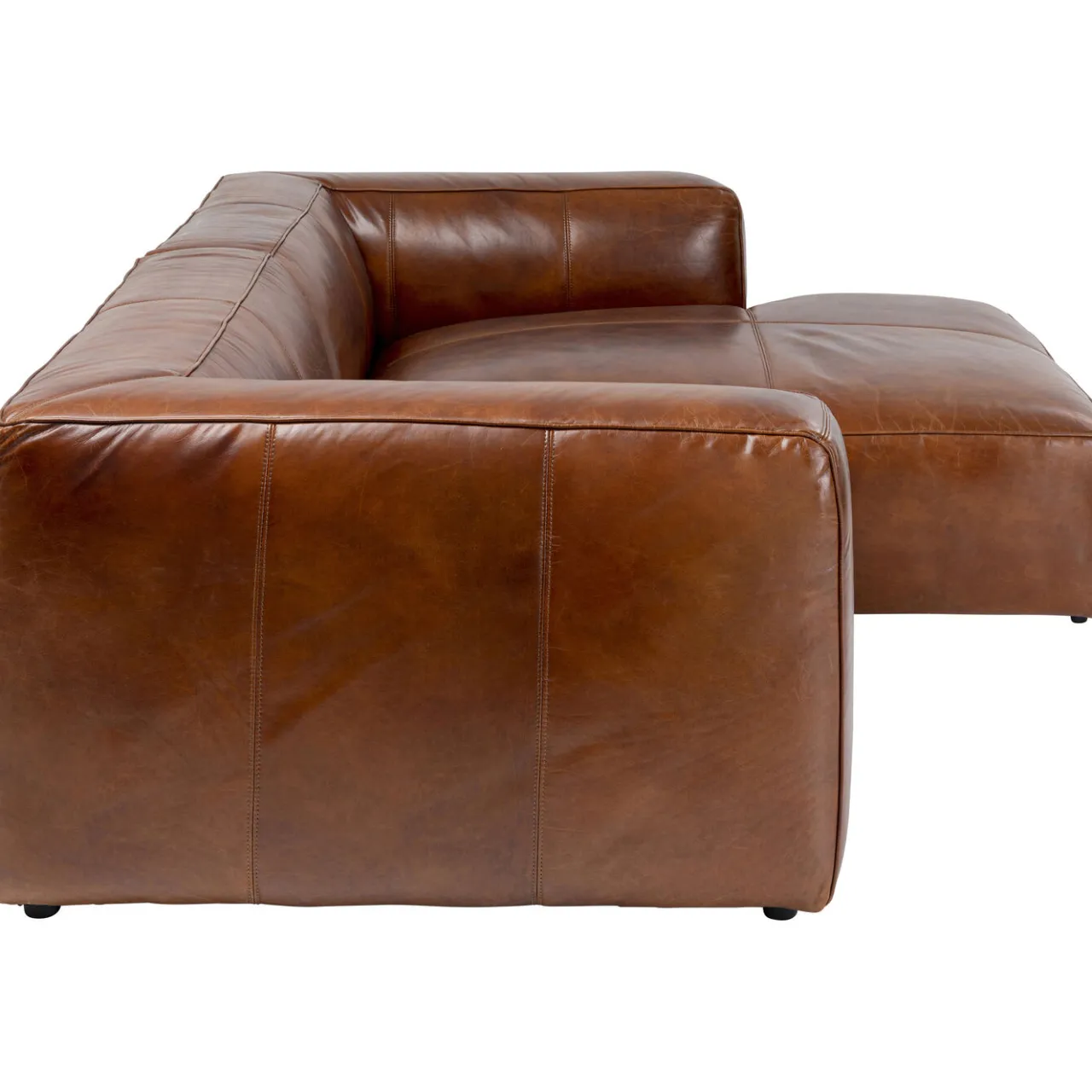 KARE Design Canapés D Angle Cubetto Cuir Marron Outlet