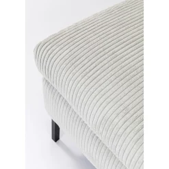 KARE Design Canapés D Angle Gianni Cord Gris Gauche Discount