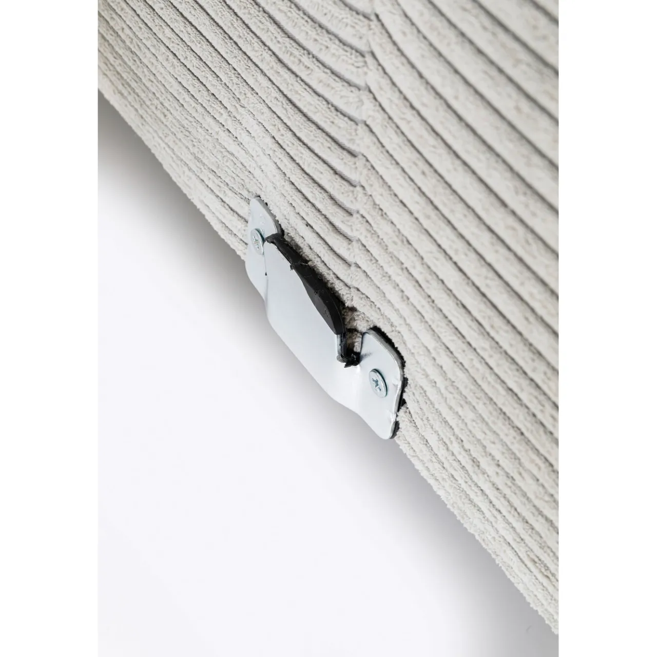 KARE Design Canapés D Angle Gianni Cord Gris Gauche Discount