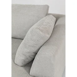 KARE Design Canapés D Angle Gianni Cord Gris Droite Online