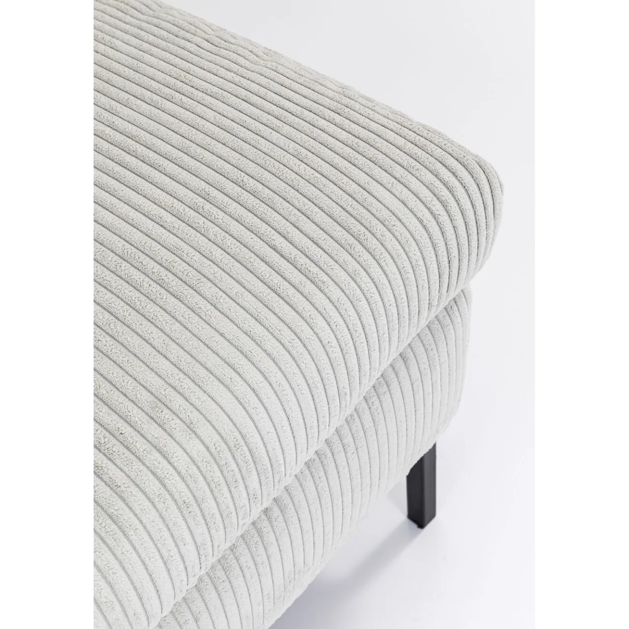 KARE Design Canapés D Angle Gianni Cord Gris Droite Online