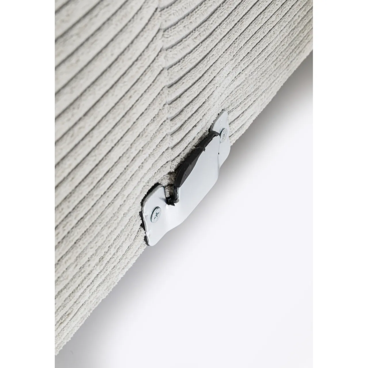 KARE Design Canapés D Angle Gianni Cord Gris Droite Online