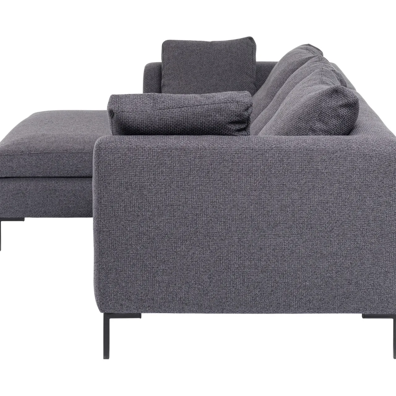 KARE Design Canapés D Angle Gianni Dolce Gris Fonce Gauche Online