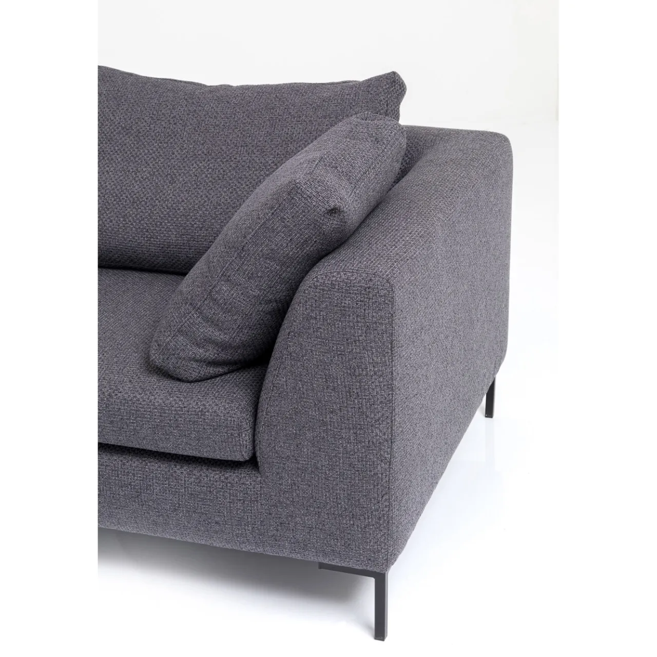 KARE Design Canapés D Angle Gianni Dolce Gris Fonce Gauche Online