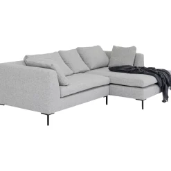 KARE Design Canapés D Angle Gianni Dolce Gris Clair Droite Online