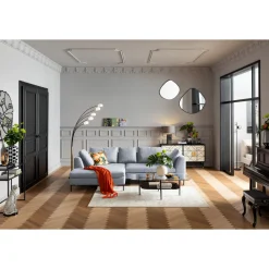 KARE Design Canapés D Angle Gianni Dolce Gris Clair Gauche Online