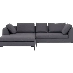 KARE Design Canapés D Angle Gianni Dolce Gris Fonce Gauche Clearance