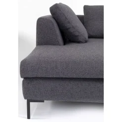 KARE Design Canapés D Angle Gianni Dolce Gris Fonce Gauche Clearance