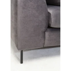 KARE Design Canapés D Angle Gianni Droite Gris-Noir Outlet