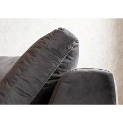 KARE Design Canapés D Angle Gianni Droite Gris-Noir Outlet