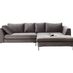 KARE Design Canapés D Angle Gianni Droite Gris-Noir Outlet