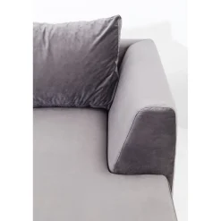 KARE Design Canapés D Angle Gianni Droite Gris-Noir Outlet
