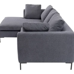 KARE Design Canapés D Angle Gianni Gris Gauche Hot