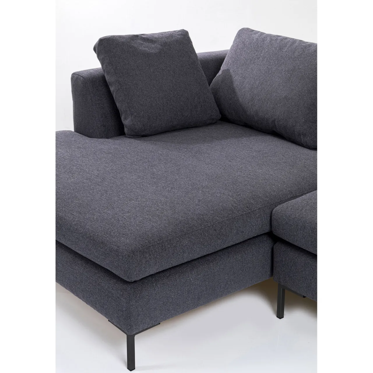 KARE Design Canapés D Angle Gianni Gris Gauche Hot