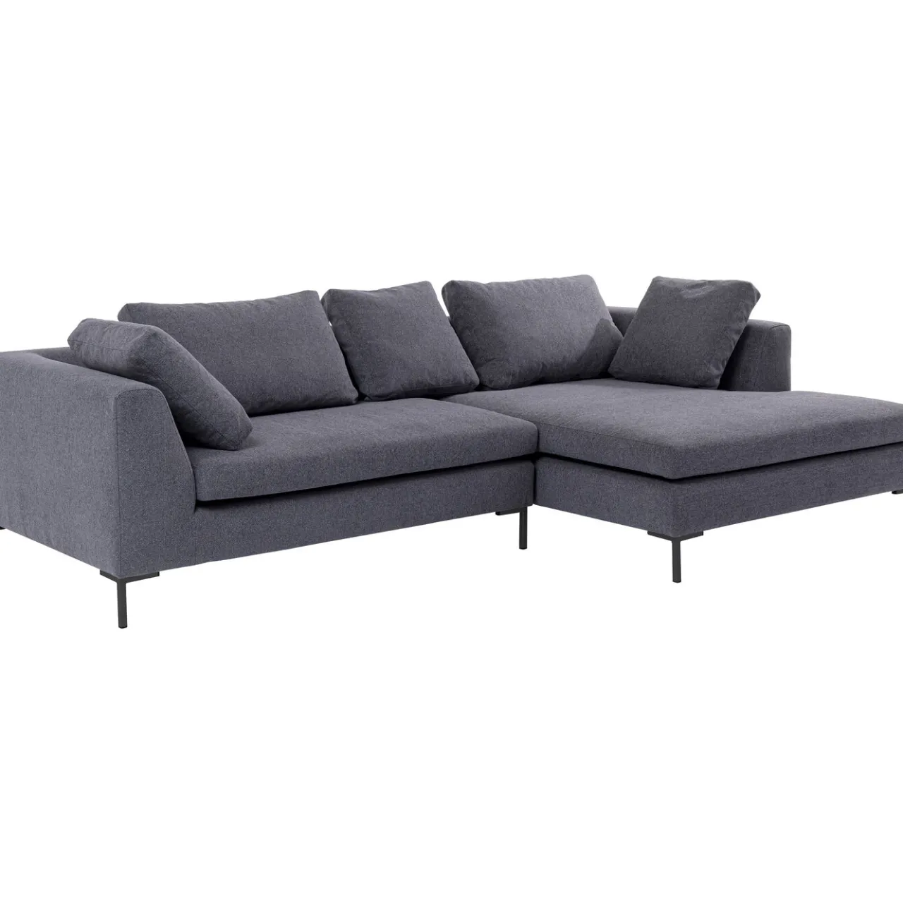 KARE Design Canapés D Angle Gianni Gris Droite Outlet