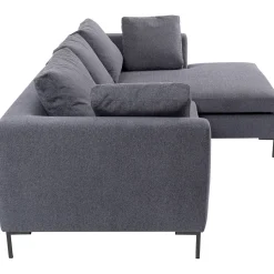 KARE Design Canapés D Angle Gianni Gris Droite Outlet