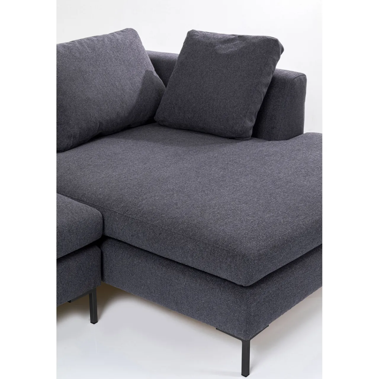 KARE Design Canapés D Angle Gianni Gris Droite Outlet