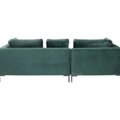KARE Design Canapés D Angle Gianni Pm Velours Vert Fonce Gauche Online