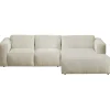 KARE Design Canapés D Angle Henry Creme Droite 285X170Cm Discount