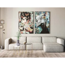 KARE Design Canapés D Angle Henry Creme Droite 285X170Cm Discount
