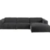 KARE Design Canapés D Angle Henry Gris Droite 335X170Cm Discount