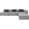KARE Design Canapés D Angle Infinity Atlanta Gris Droite Best