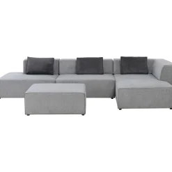 KARE Design Canapés D Angle Infinity Atlanta Gris Droite Best