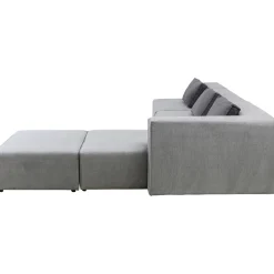 KARE Design Canapés D Angle Infinity Atlanta Gris Droite Best