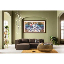 KARE Design Canapés D Angle Infinity Dolce Marron Gauche Outlet