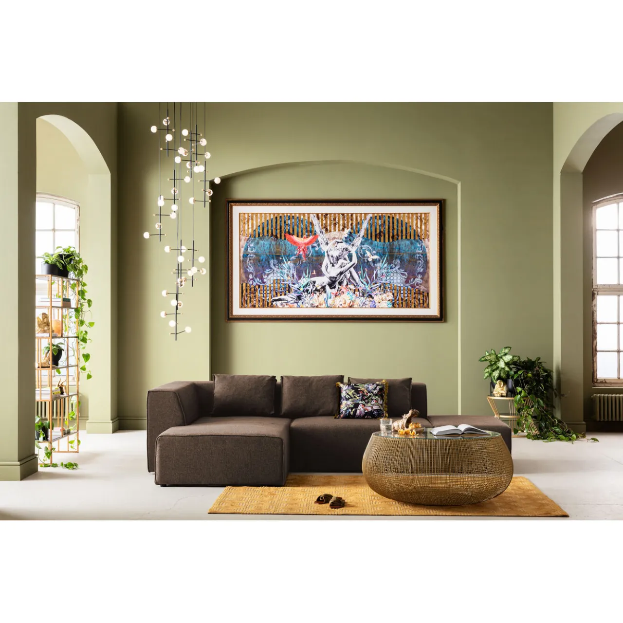 KARE Design Canapés D Angle Infinity Dolce Marron Gauche Outlet