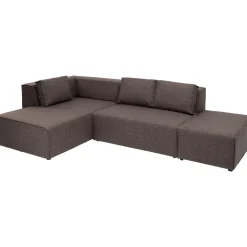 KARE Design Canapés D Angle Infinity Dolce Marron Gauche Outlet