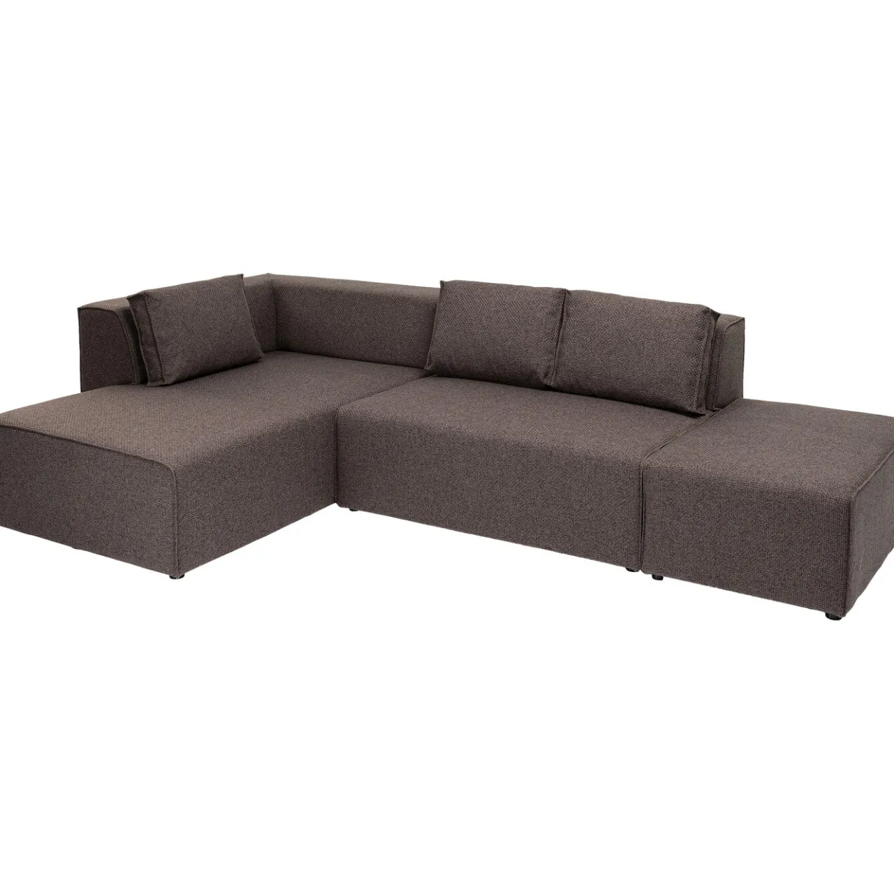 KARE Design Canapés D Angle Infinity Dolce Marron Gauche Outlet