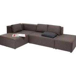 KARE Design Canapés D Angle Infinity Dolce Marron Gauche Outlet