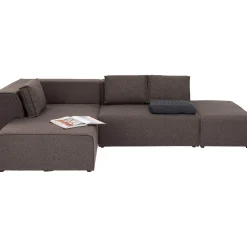 KARE Design Canapés D Angle Infinity Dolce Marron Gauche Outlet